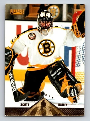 1996-97 Pinnacle #215 Scott Bailey Boston Bruins novato Foto 1 de 3