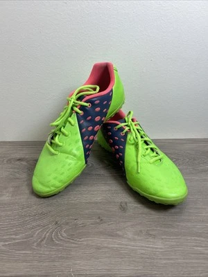 Adidas Men’s Indoor Soccer Shoes Size 10 M Lime Green - Image 1 of 4
