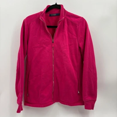 Chaqueta Polo Golf Ralph Lauren Cremallera Completa Rosa Caliente Mujer Grande Ropa Activa Foto 1 de 4