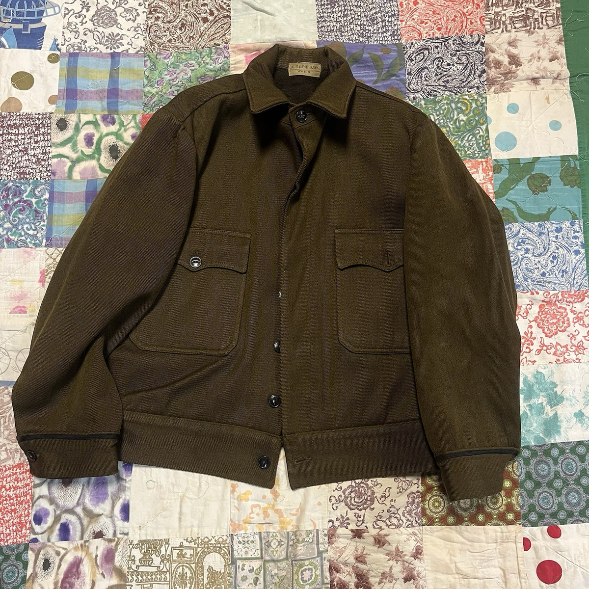 Brown 1940s Vintage Outerwear Coats & Jackets for Men for Brown 1940s Vintage Outerwear Coats & Jackets for Men for