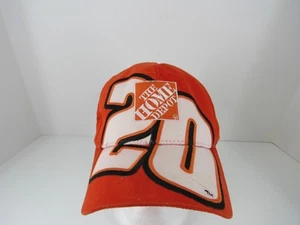 The Home Depot #20 Nascar Joe Gibbs Racing Men's Orange Adj Snapback Cap Hat - Picture 1 of 10