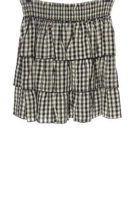 YAS Falda gitana Mujeres Falda Talla EU 38 blanco puro-negro look casual - Imagen 1 de 4