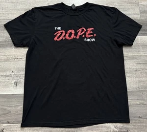 The DOPE Show “Dare Style” Shirt Adult Size Large Black Marilyn Manson - Picture 1 of 6