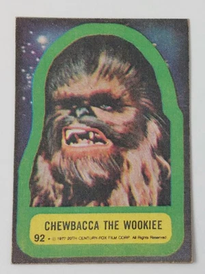 Freshly Pulled, 1977 Stani, Argentina Star Wars #92 CHEWBACCA THE WOOKIEE, Rare! - Image 1 of 4