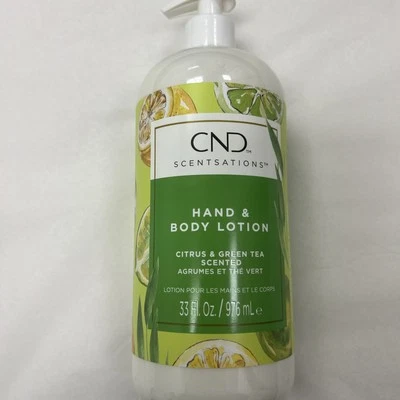 CND Hand & Body Scentsations Citrus & Green Tea Lotion 976 ml / 33 oz - Image 1 of 2