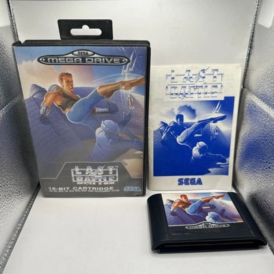 Last Battle • Sega Mega Drive Game + Manual (1990) PAL • Complete Boxed - Image 1 of 4