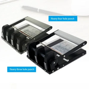 Punzonatrice di precisione manuale aggiornata resistente a tre/quattro fori - Foto 1 di 20