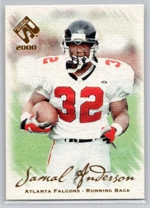 Pacific Private Stock #4 Jamal Anderson Atlanta Falcons 2000 - Imagen 1 de 2
