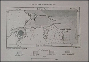 Antica MappaTopografica=PORTO DI BRINDISI NEL 1871=1887.In Passepartout.Etna - Imagen 1 de 1