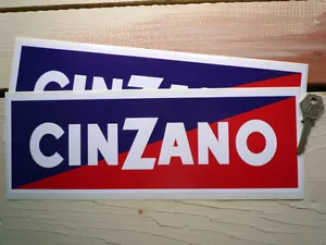 Pegatina de coche de 12 pulgadas de CINZANO patrocinadores Race & Rally GP - Imagen 1 de 1