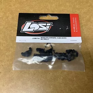 Team Losi (LOSB1742) Micro SCT/Rallye Spindeln/Träger/Naben (Neu im Karton) - Bild 1 von 1