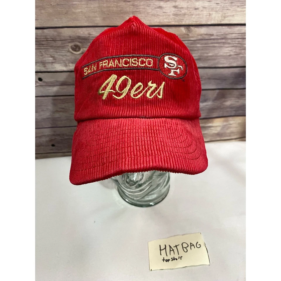 Gorra ajustable de pana de colección Sports Specialties San Francisco 49ers Foto 1 de 4
