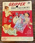 Antique Vintage Gripper Snap Fasteners Scovill Infant Toddler Pajama Hardware