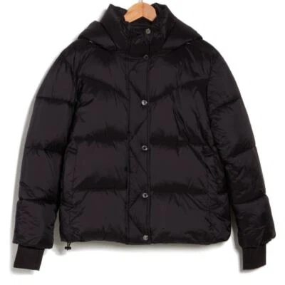 Chaqueta acolchada negra BCBGeneration capucha extraíble para mujer talla XXL Foto 1 de 4