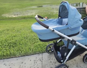 Cybex Gazelle S Cot Light Blue - Picture 1 of 3
