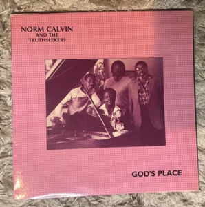 Norm Calvin And The Truthseekers God's Place 1986 TSM Records Gospel Funk Vinyl - Picture 1 of 2