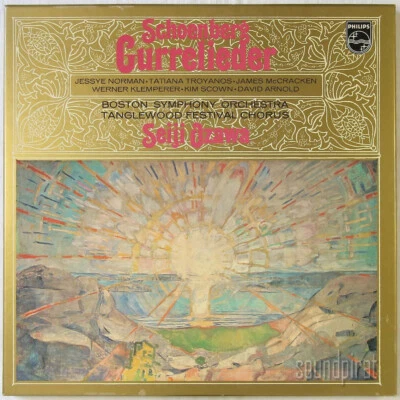 OZAWA NORMAN SCHOENBERG GURRELIEDER LIVE PHILIPS ED.1 STEREO 2LP BOX 6769038 NM - Image 1 of 3