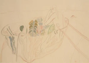 Mimmo Paladino Mischtechnik 1983 Provenienz Grisebach Galerie Thomas - Bild 1 von 9