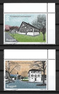 Liechtenstein Mi.Nr. 2142-2143 (2024) gestempelt/Dorfansichten: Ruggell - Picture 1 of 1