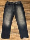 Vintage Y2k Enyce Baggy Jeans Size 36X31 Denim Embroidered Grunge Skater Jnco St