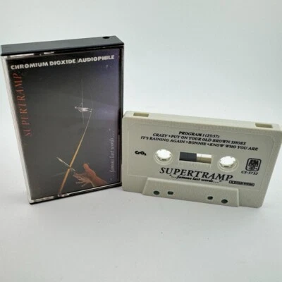 Supertramp "Famous Last Words" 1982 Cassette TESTED - Image 1 of 2