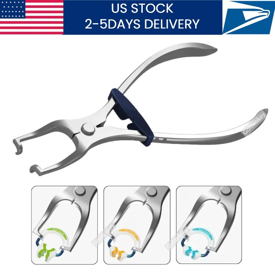 Pinzas de colocación de anillos dentales Premier abrazadera 3D separador ajuste guarnición EE. UU. STOCK Foto 1 de 4