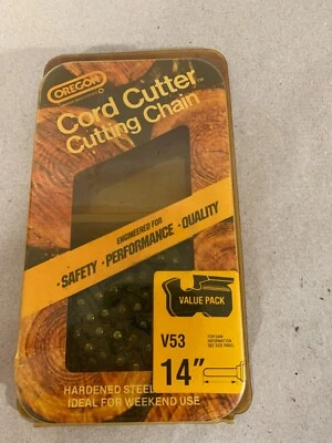 Sierra de cadena Oregon V53 de 14 pulgadas hoja única Foto 1 de 4