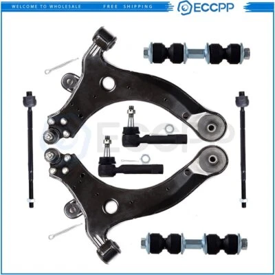 Front Lower Control Arm Tie Rod End Sway Bar For 1997 98-2005 Chevrolet Venture - Image 1 of 4