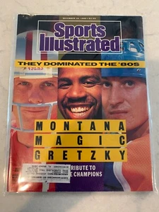 Magic Johnson Joe Montana Gretzky December 18 1989 Sports Illustrated - Picture 1 of 2