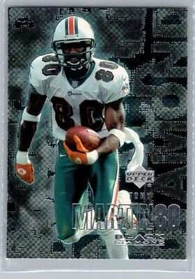 2000 Upper Deck BLACK DIAMOND Card # 58 Tony Martin - Miami Dolphins - Image 1 of 2