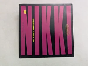 Nikki If You Wanna SINGLE Vinyl Record Album Record LP 12 inch Dance Club  - Picture 1 of 5