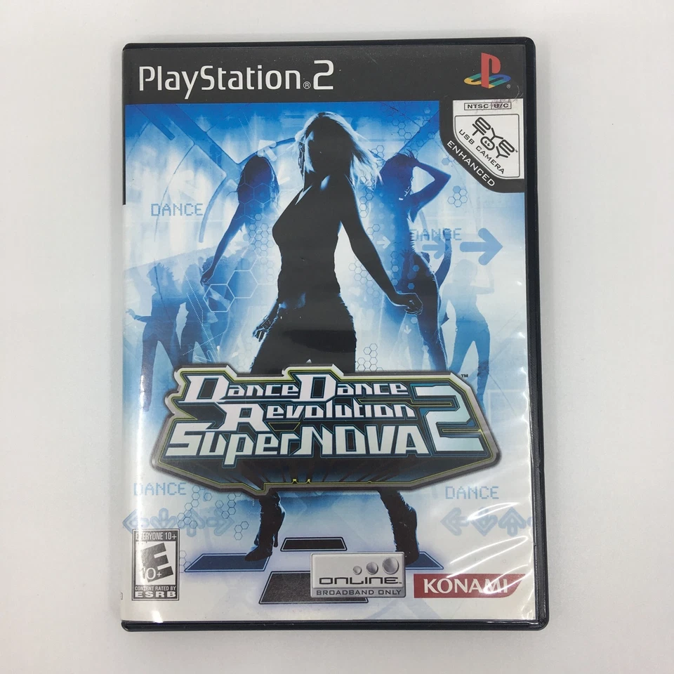 Dance Dance Revolution Supernova2 Playstation 2 PS2 Game Konami Eye Toy Enhanced - Image 1 of 3