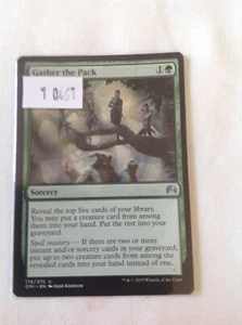 Gather The Pack Magic Card Origins NM - Picture 1 of 3