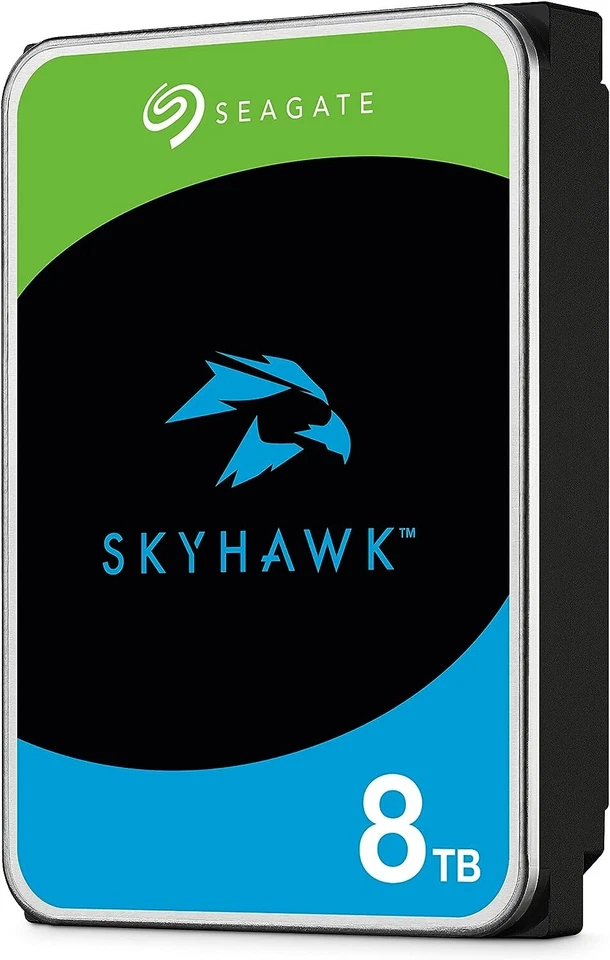 Seagate SkyHawk, 8 TB, Surveillance Internal Hard Drive HDD – 3.5 Inch - Image 1 of 4