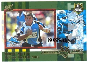 2004 SELECT NRL AUTHENTIC HONOUR ROLL: DANNY NUTLEY #HR7 CRONULLA SHARKS - Bild 1 von 1