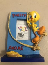 1994 Warner Bros Looney Tunes 🖼 “Tweety And Me” Standup Picture Frame 🖼