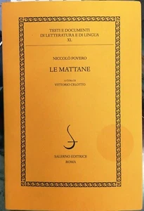 (Linguistica) N. Povero - LE MATTANE - Salerno 2018 - Imagen 1 de 1