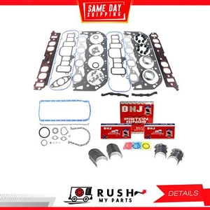 Juego completo de juntas de motor 96-00 anillos de cojinete para Chevrolet 7,4 L V8 OHV 16v DNJ RRK - Imagen 1 de 6