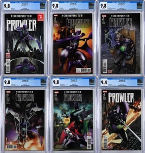 Prowler #1-5 CGC 9.8 & #6 CGC 9.4 (Marvel) Full Series, Clone Conspiracy Tie-In - Bild 1 von 13
