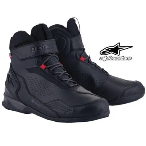 2025 Alpinestars Austral Gore -Tex Street Motorcycle Black/Dark Gray Boots - Picture 1 of 4