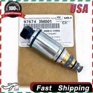 AC Compressor Control Valve Replacement for 2010-2019 Hyundai Kia 97674-3M001 - Picture 1 of 9