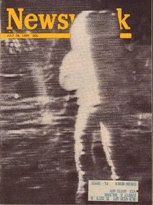 NEWSWEEK MAGAZINE MISSION TO THE MOON JULY 28, 1969 VERY GOOD COND GREAT PHOTOS - Picture 1 of 1