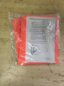 Replacement Windsock Nylon, 36 in Lg, 10 in Throat Dia, Orange, Windsock Only - Picture 1 of 4