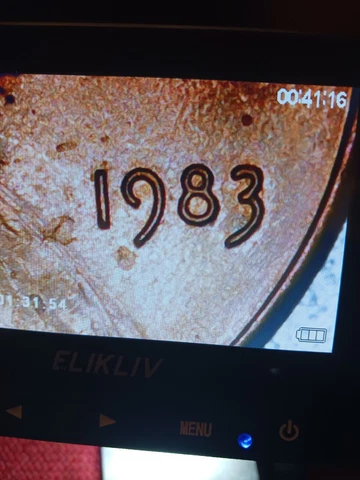 1983 Small Date Lincoln Cent RD Double Die Obverse DDO FS-103. 2.50g Cover