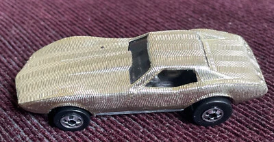 Corvette Stingray 1975 Hot Wheels Metálico Texturizado Acabado Plateado RARO Foto 1 de 4