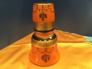 Antique Tumble Up Set/ Czechoslovakia Glass~ Very Fine - Picture 1 of 12