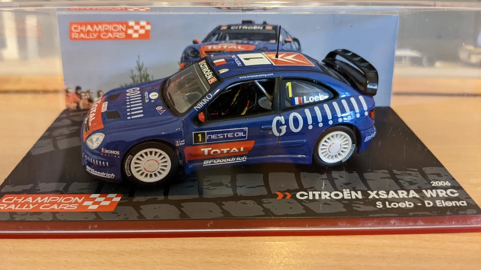 Citroen Xsara WRC Loeb Winner Montecarlo Rally 2006 Altaya 1/43 World Champion - Immagine 1 di 1