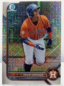 Dauri Lorenzo 2022 Bowman Chrome Mojo Refractor #BCP-217 Houston Astros  - Picture 1 of 2