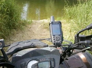 SUPPORTO a MANUBRIO per GPS GARMIN GPSMAP 62 62S 62ST RAM-MOUNT RAM-B-149Z-GA41U - Foto 1 di 1