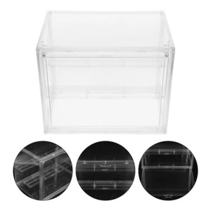 Display Box Case for Collectibles Miniature Clear Storage Chest Action Figure - Picture 1 of 12